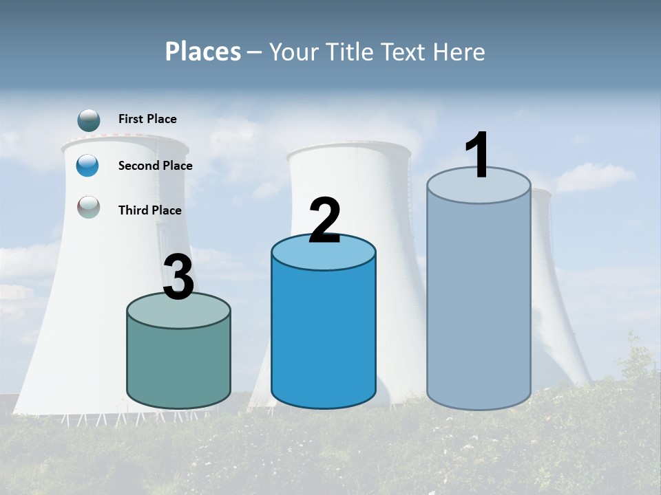 Production Plant Environmental PowerPoint Template