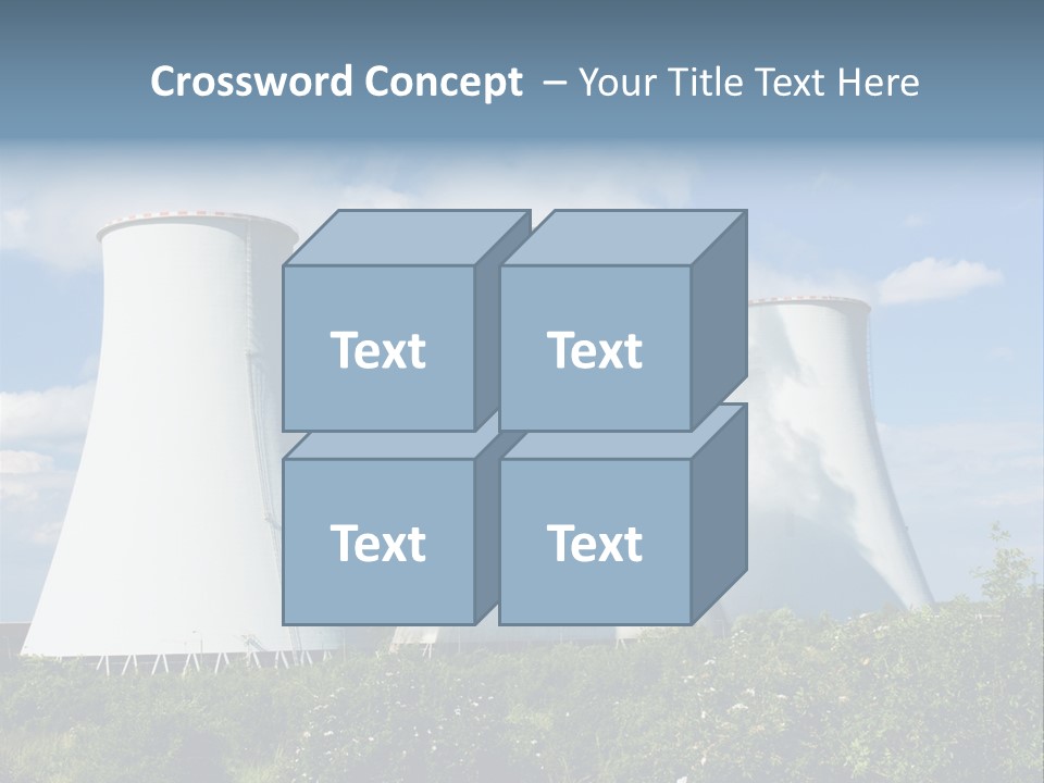 Production Plant Environmental PowerPoint Template