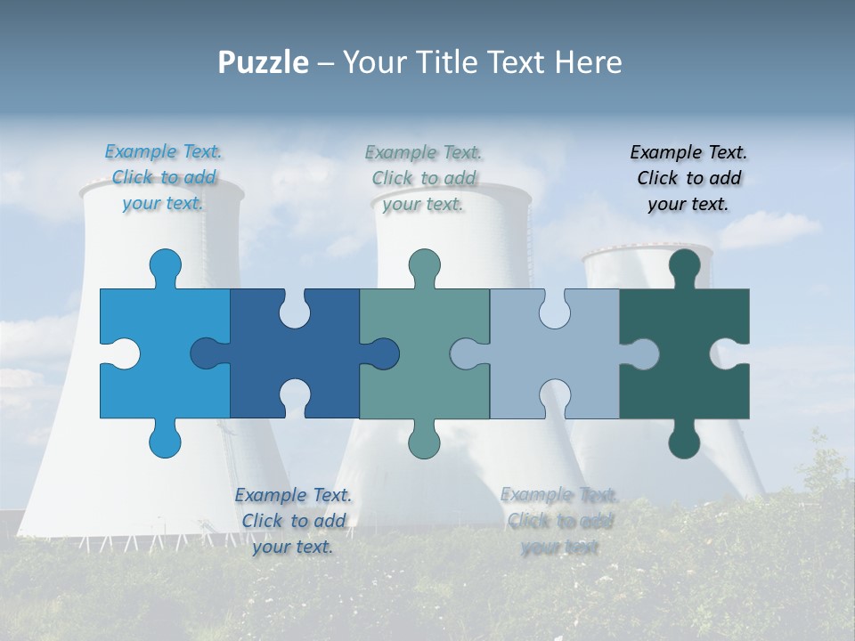 Production Plant Environmental PowerPoint Template