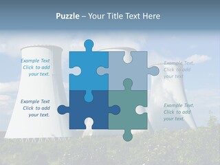 Production Plant Environmental PowerPoint Template