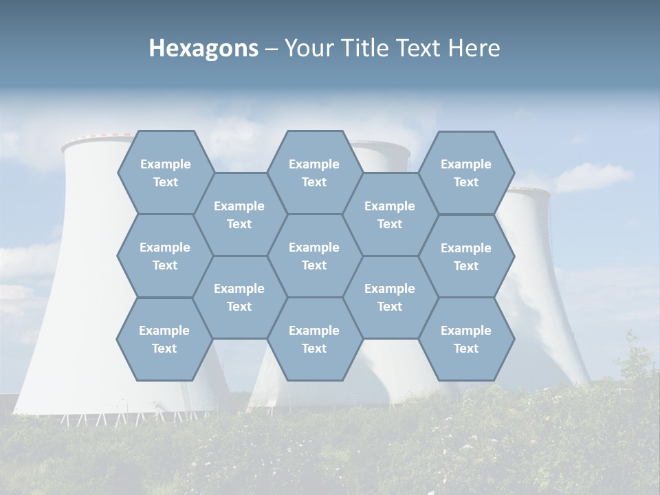 Production Plant Environmental PowerPoint Template