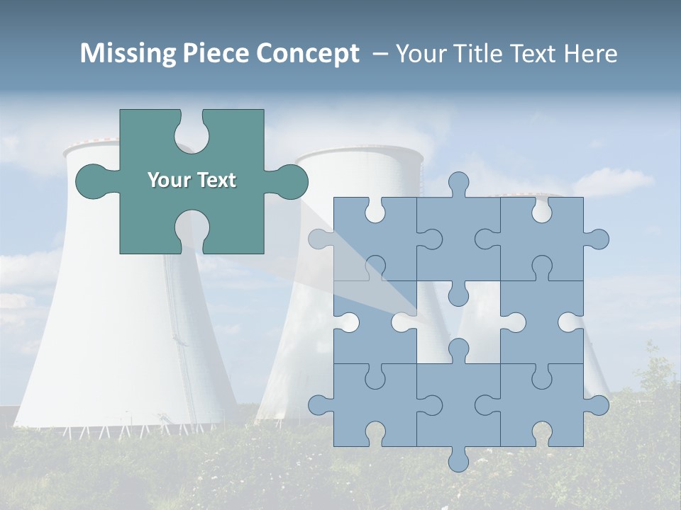 Production Plant Environmental PowerPoint Template