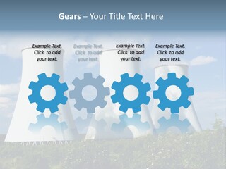 Production Plant Environmental PowerPoint Template