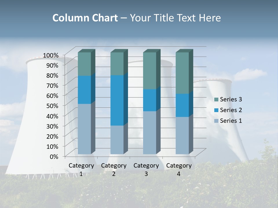 Production Plant Environmental PowerPoint Template