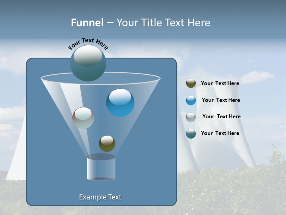 Production Plant Environmental PowerPoint Template