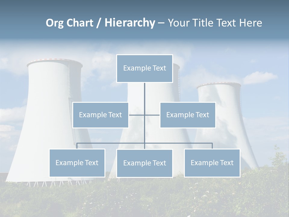 Production Plant Environmental PowerPoint Template