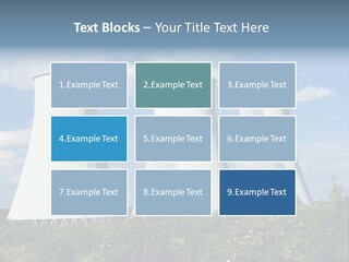 Production Plant Environmental PowerPoint Template