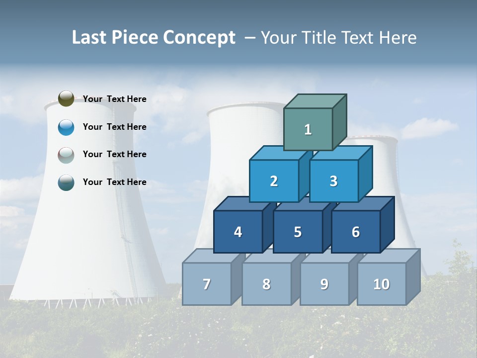 Production Plant Environmental PowerPoint Template