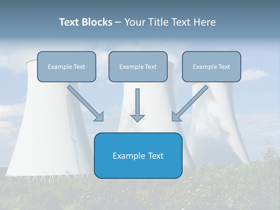 Production Plant Environmental PowerPoint Template