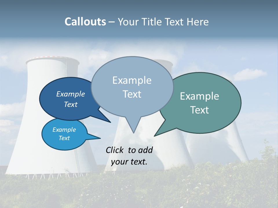 Production Plant Environmental PowerPoint Template