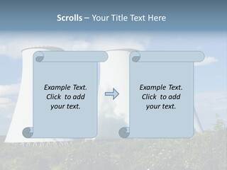Production Plant Environmental PowerPoint Template