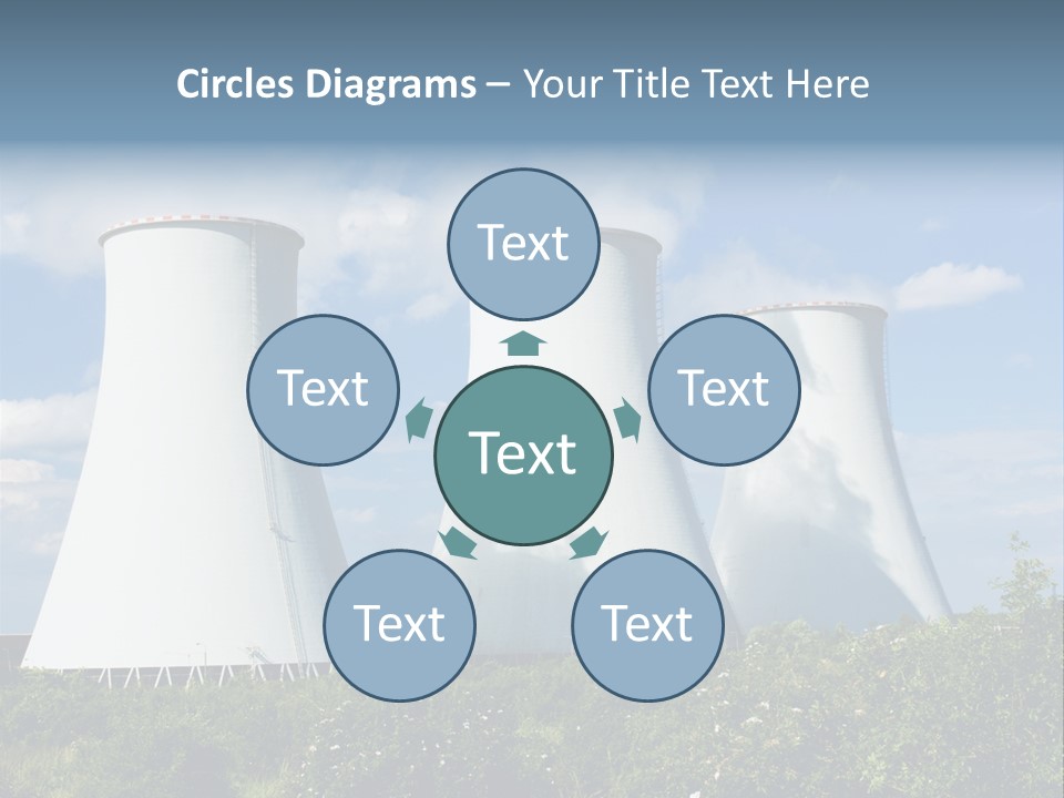 Production Plant Environmental PowerPoint Template
