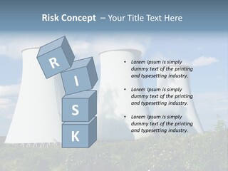 Production Plant Environmental PowerPoint Template