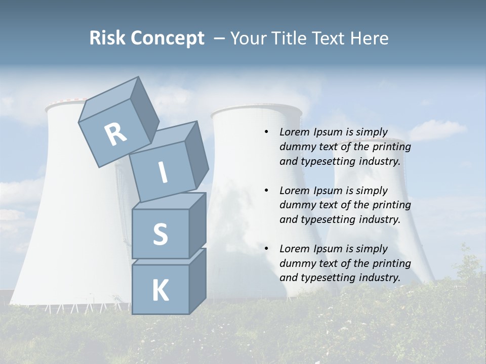 Production Plant Environmental PowerPoint Template