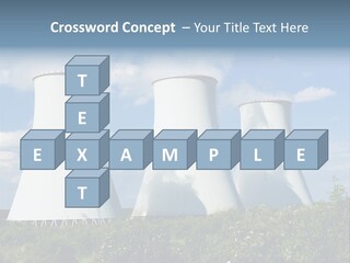 Production Plant Environmental PowerPoint Template