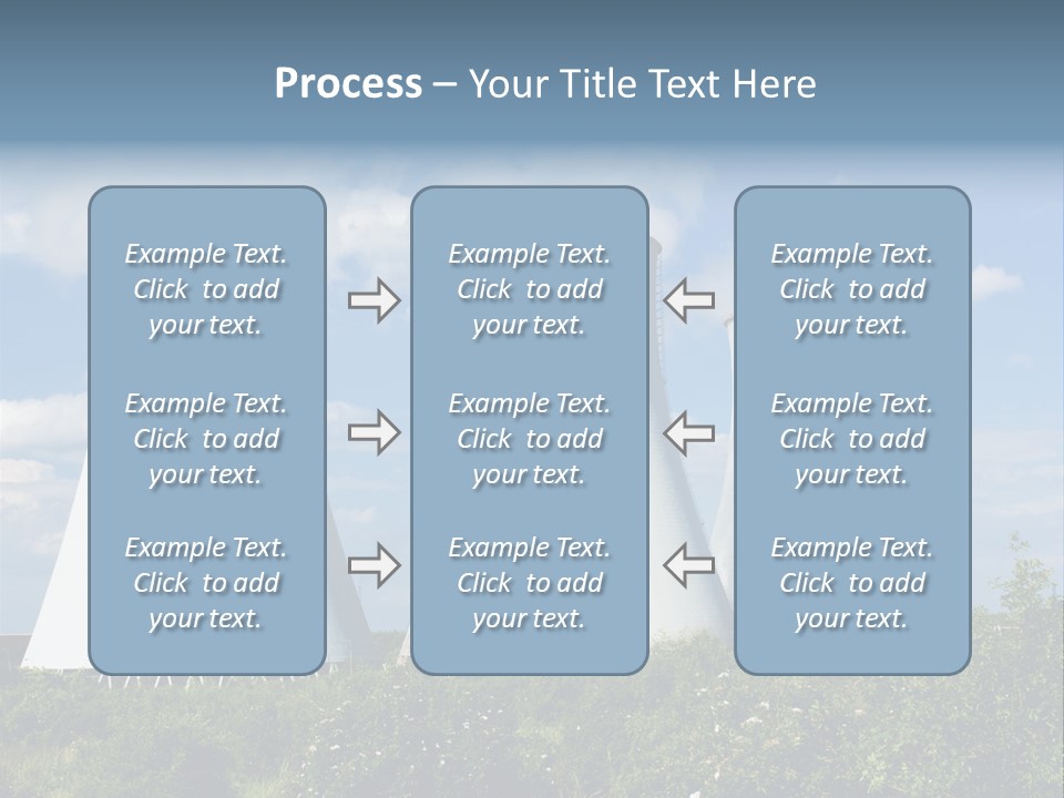 Production Plant Environmental PowerPoint Template