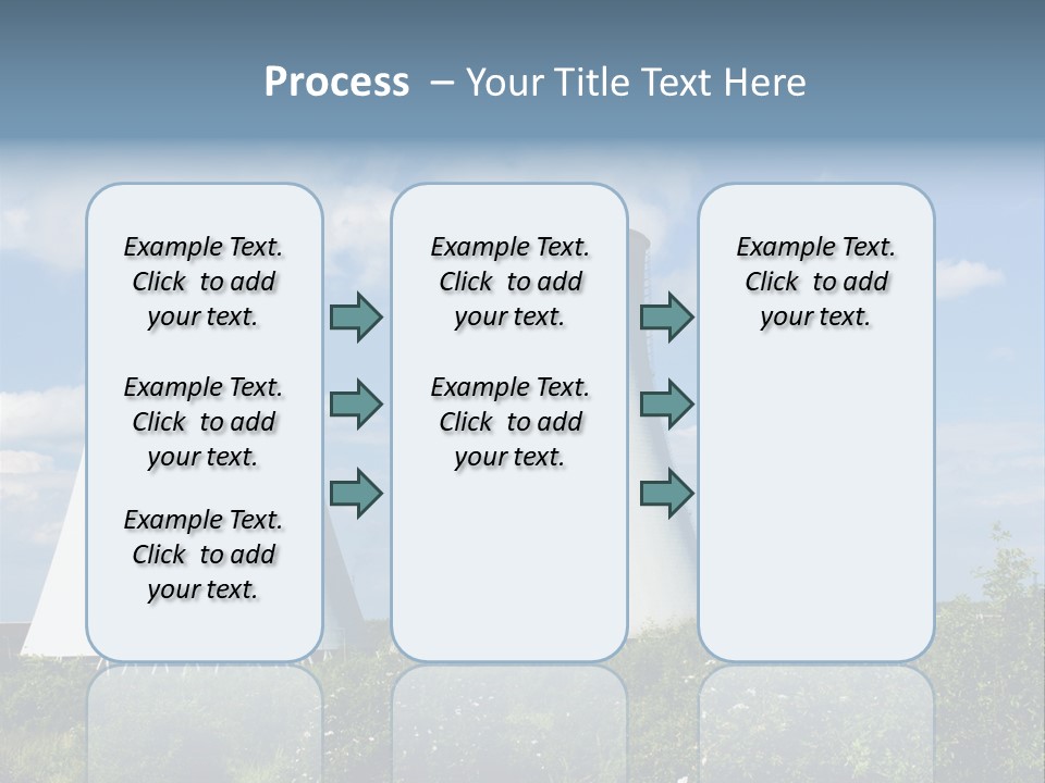 Production Plant Environmental PowerPoint Template