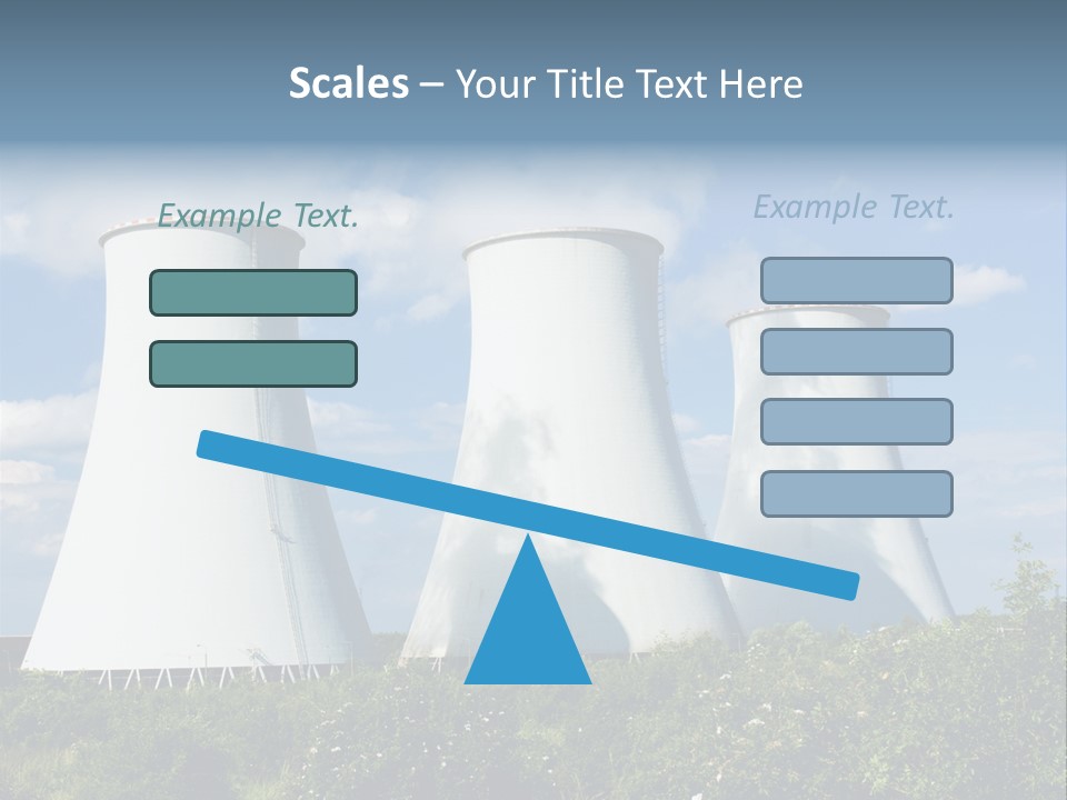 Production Plant Environmental PowerPoint Template