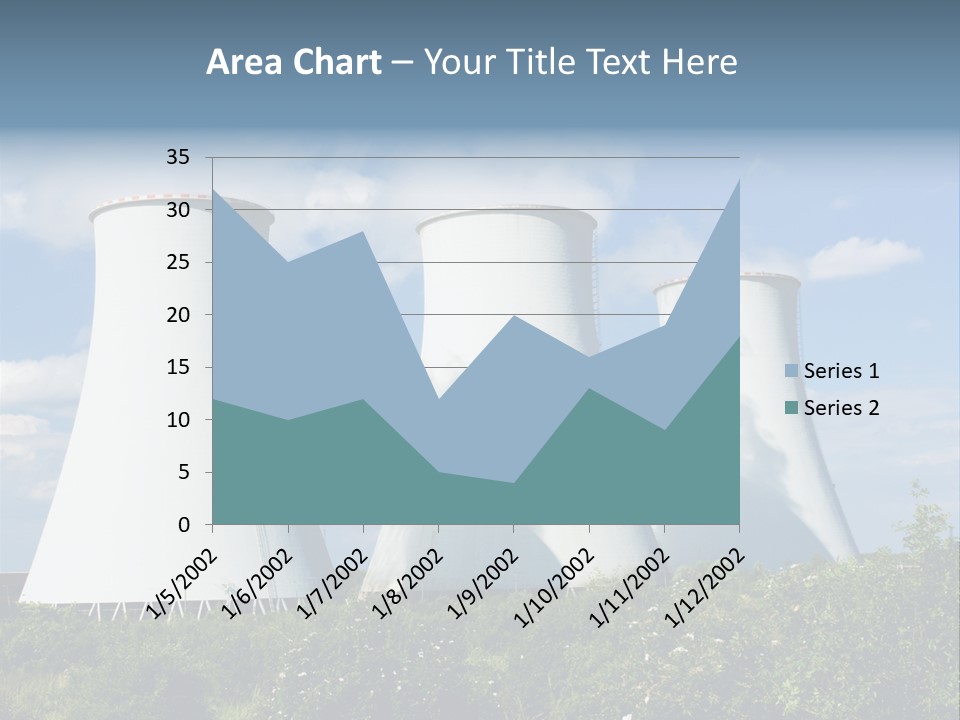 Production Plant Environmental PowerPoint Template