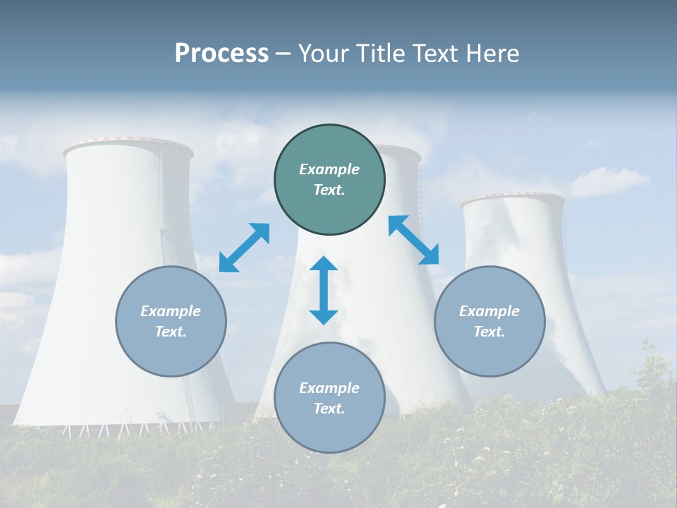 Production Plant Environmental PowerPoint Template