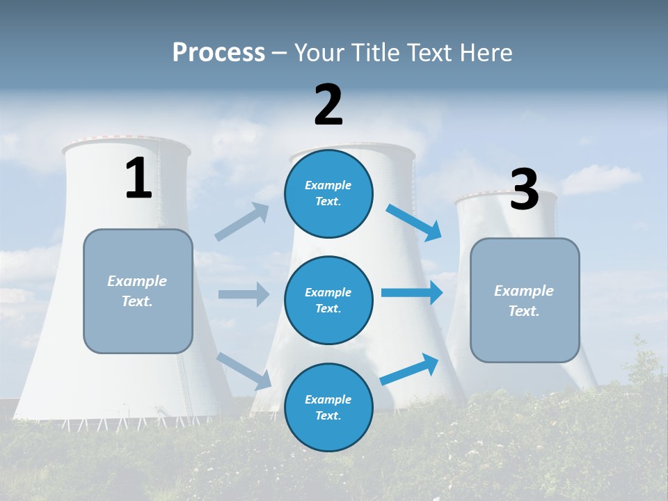 Production Plant Environmental PowerPoint Template