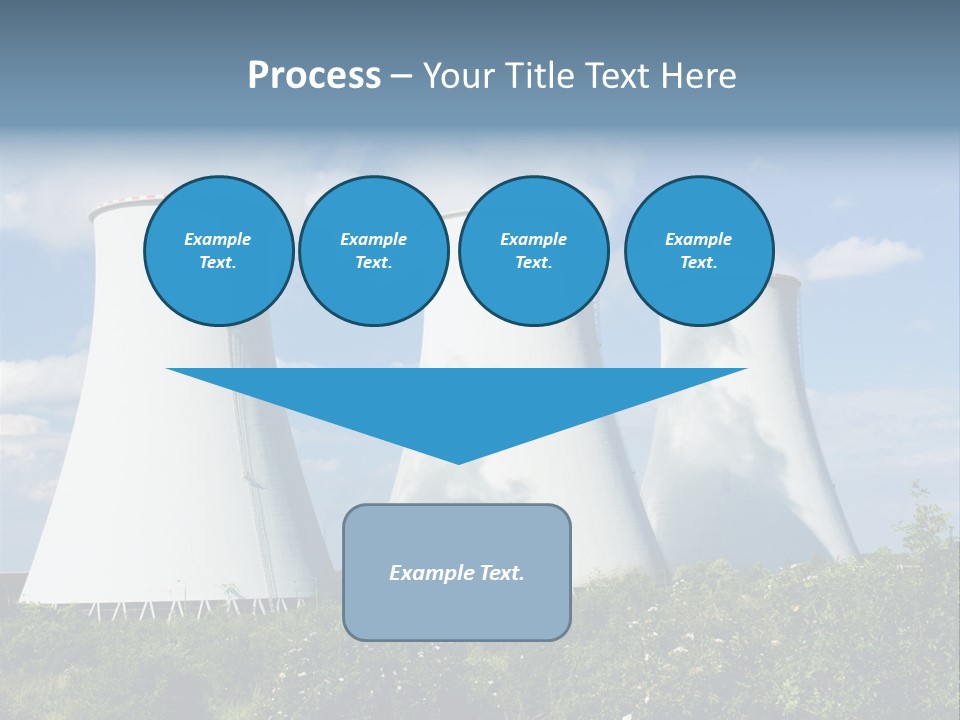 Production Plant Environmental PowerPoint Template