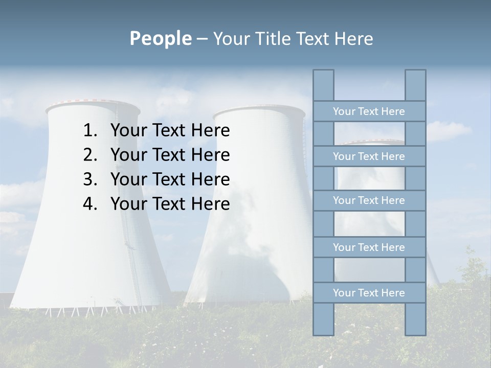 Production Plant Environmental PowerPoint Template