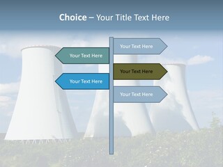 Production Plant Environmental PowerPoint Template