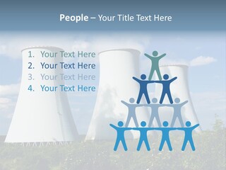 Production Plant Environmental PowerPoint Template