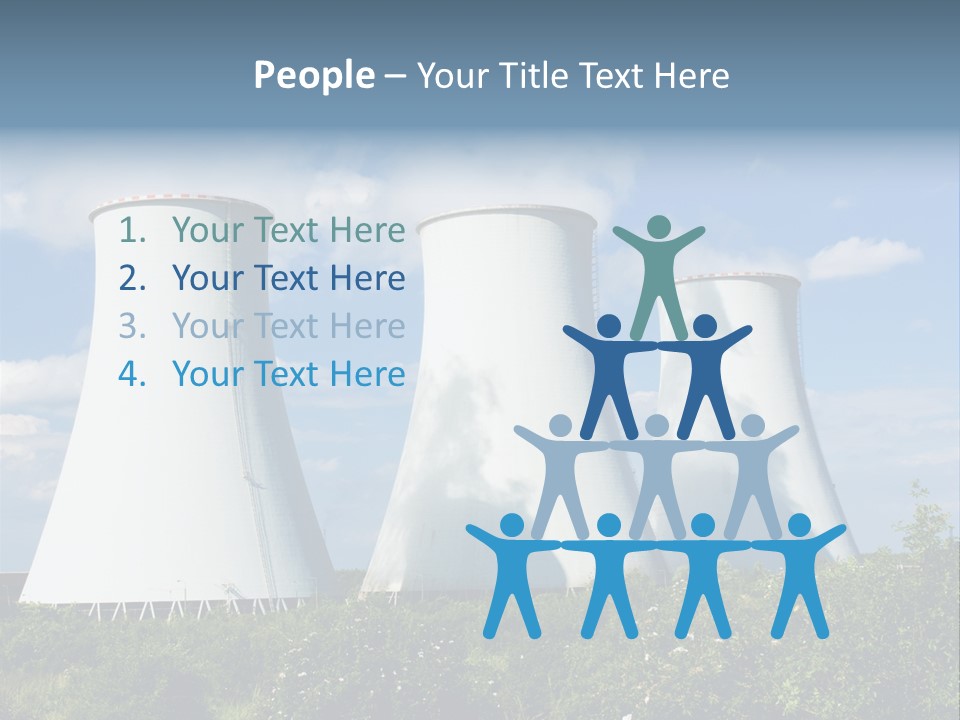 Production Plant Environmental PowerPoint Template