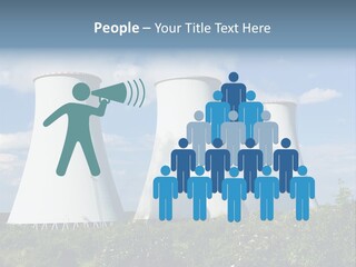 Production Plant Environmental PowerPoint Template