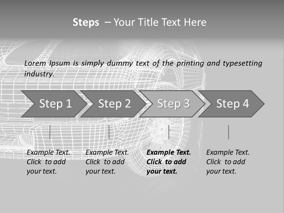 Model Concepts Generated PowerPoint Template