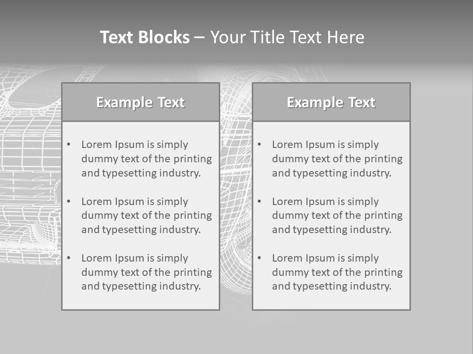 Model Concepts Generated PowerPoint Template