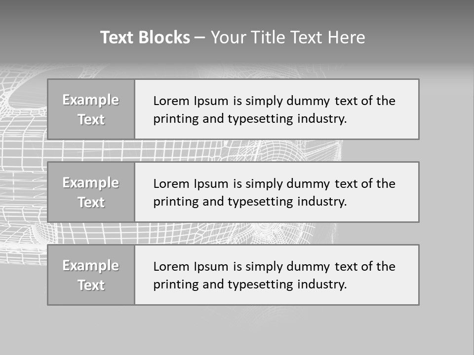 Model Concepts Generated PowerPoint Template