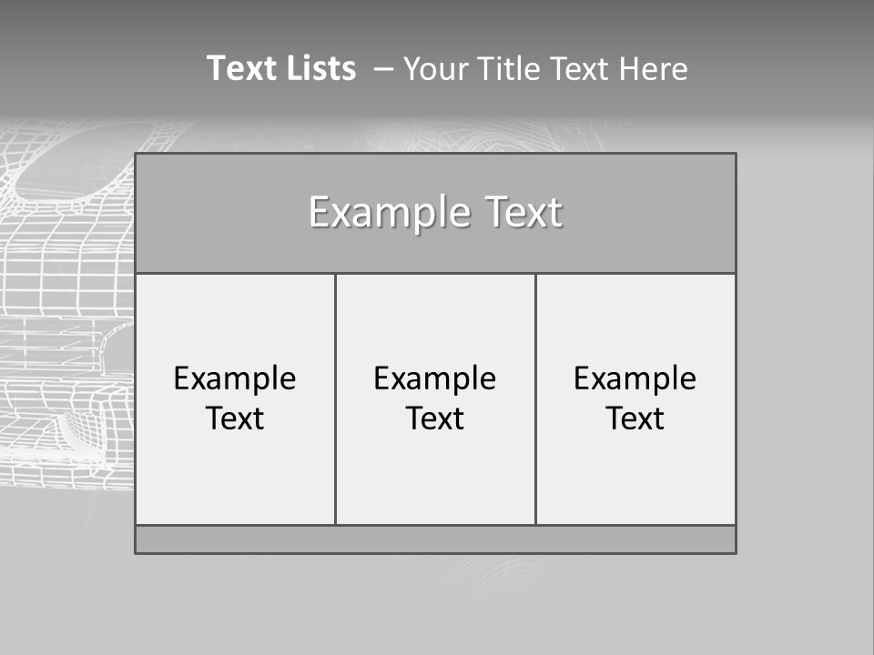 Model Concepts Generated PowerPoint Template
