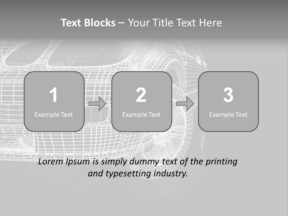 Model Concepts Generated PowerPoint Template