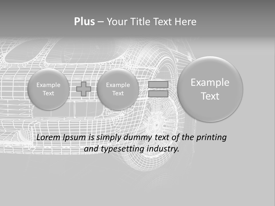 Model Concepts Generated PowerPoint Template