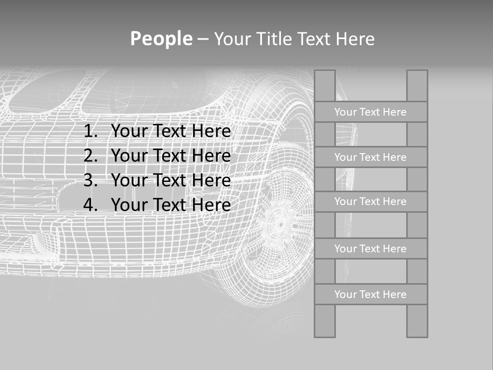 Model Concepts Generated PowerPoint Template