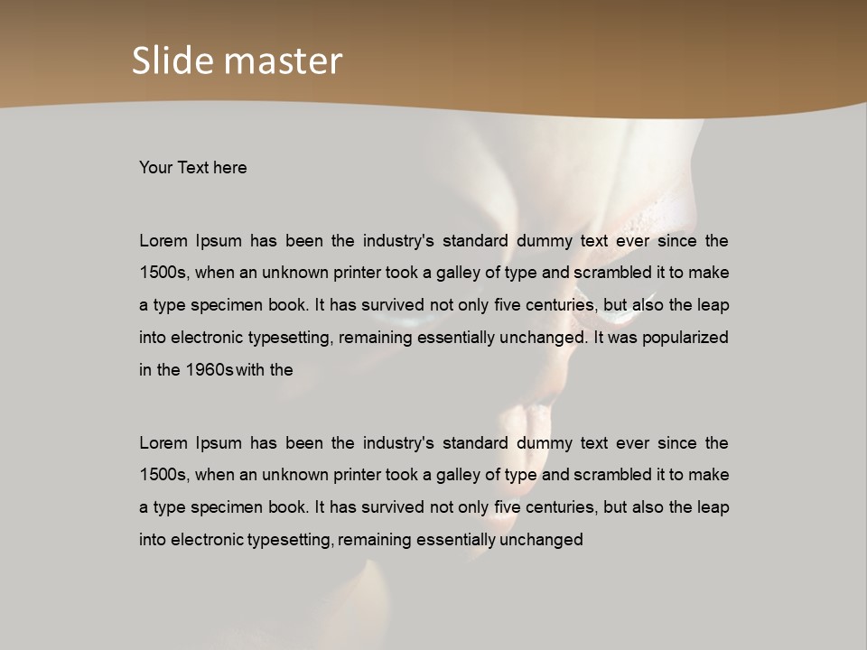 Martian Eye Scifi PowerPoint Template