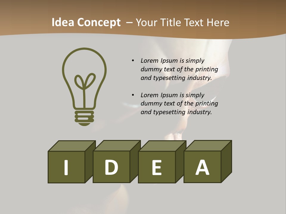 Martian Eye Scifi PowerPoint Template