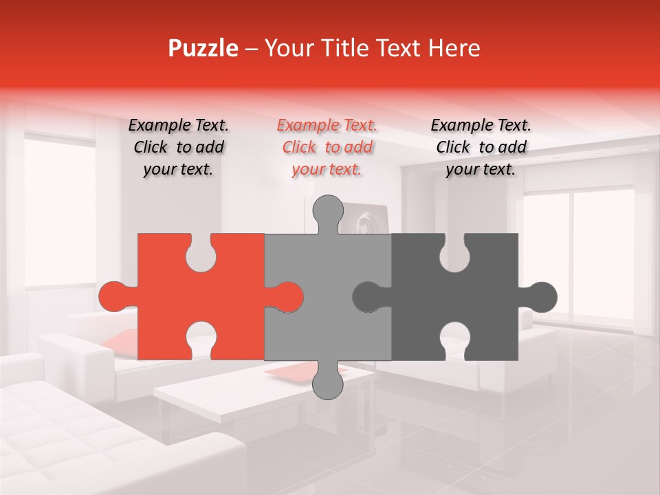 Residence Sconce Person PowerPoint Template