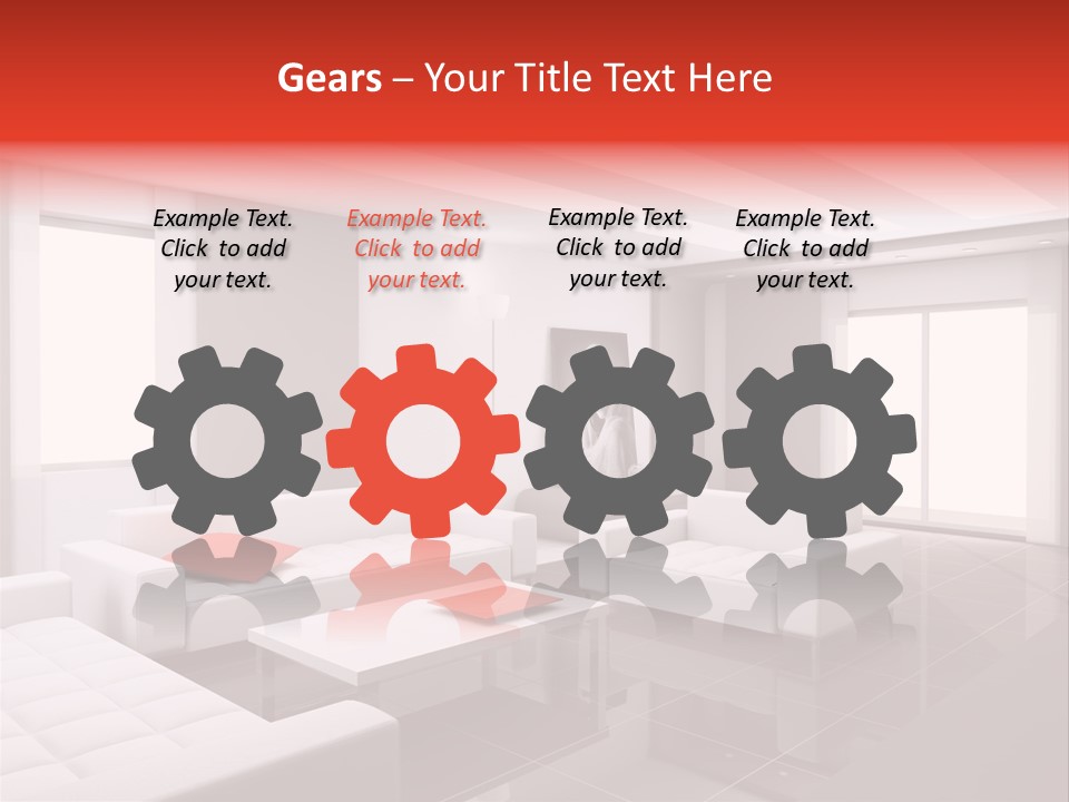 Residence Sconce Person PowerPoint Template