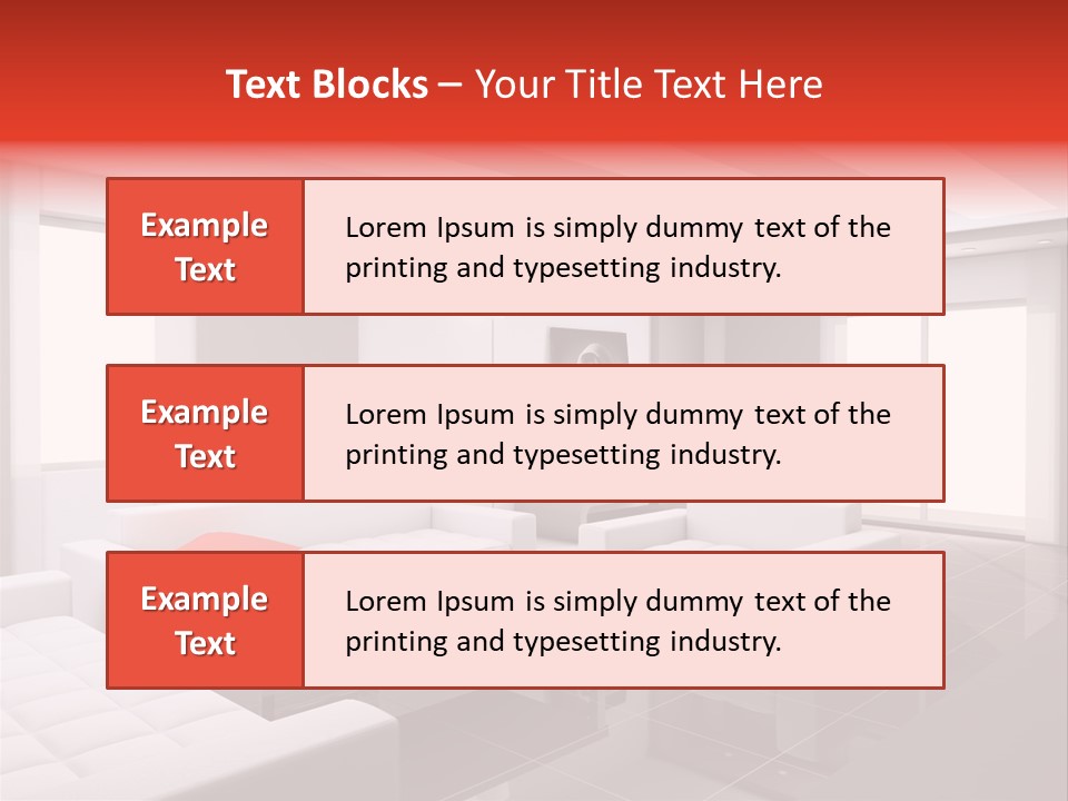 Residence Sconce Person PowerPoint Template