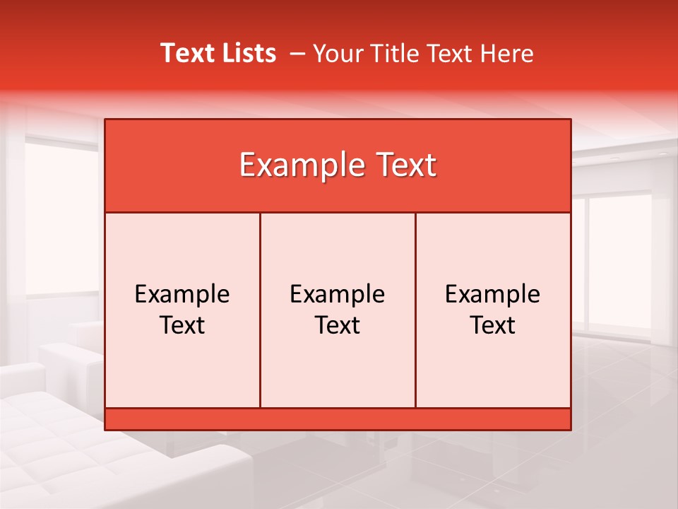 Residence Sconce Person PowerPoint Template