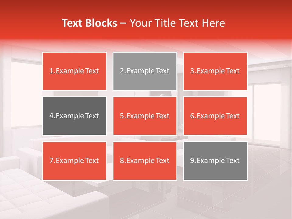 Residence Sconce Person PowerPoint Template