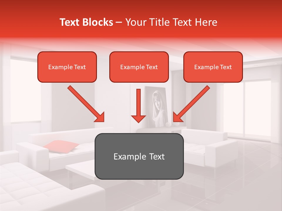 Residence Sconce Person PowerPoint Template