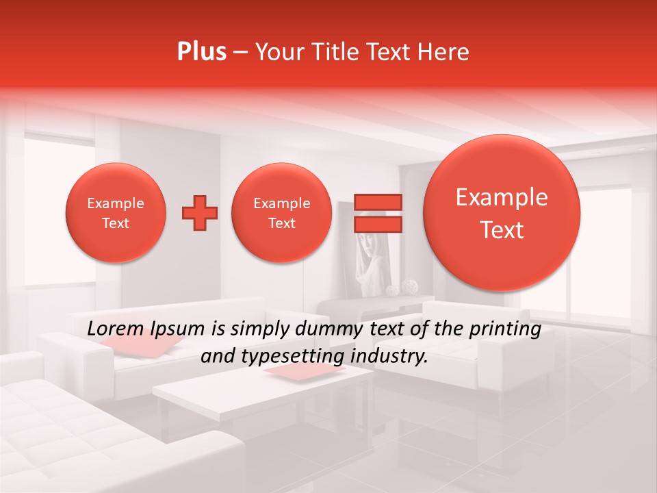 Residence Sconce Person PowerPoint Template