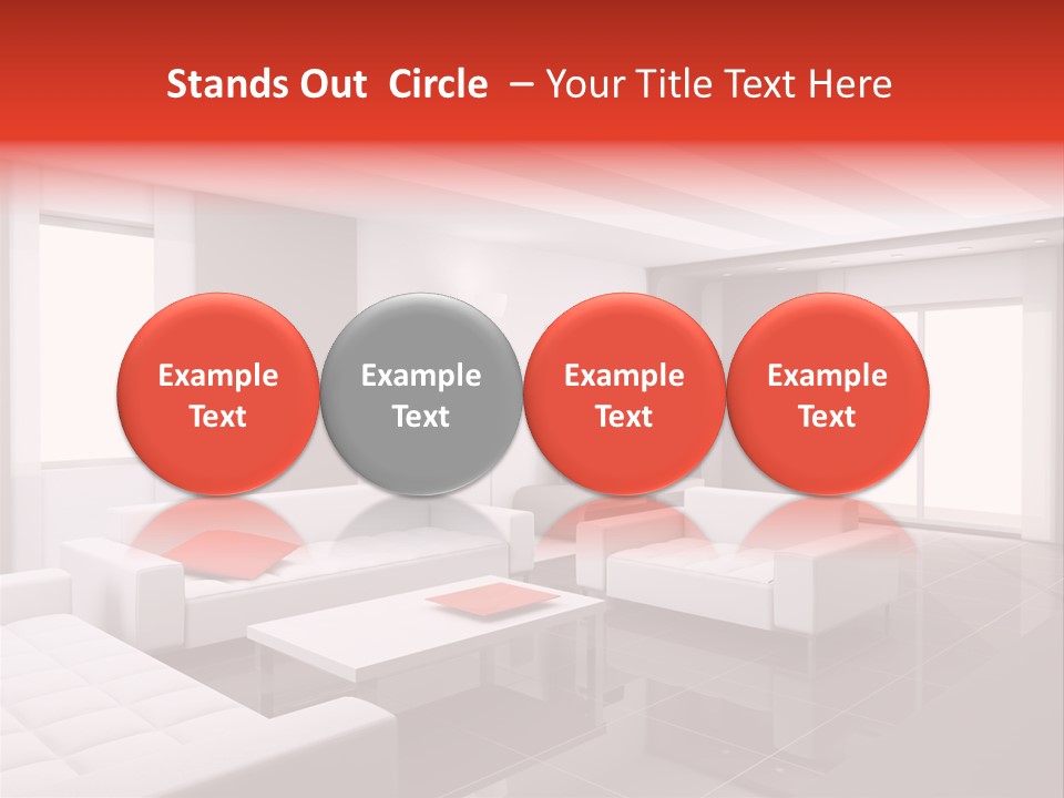 Residence Sconce Person PowerPoint Template