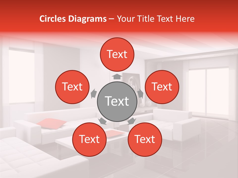 Residence Sconce Person PowerPoint Template