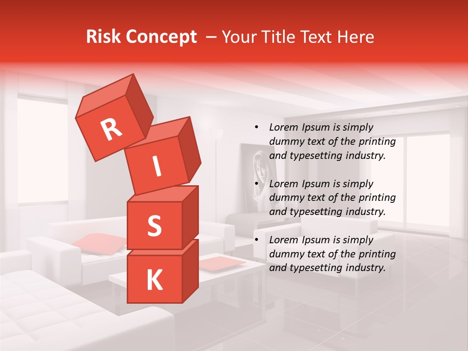 Residence Sconce Person PowerPoint Template